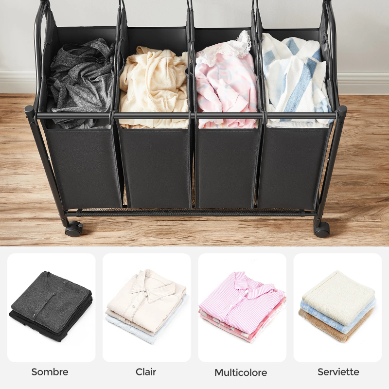 Panier_linge_avec_roulettes_avec_du_linge dedans 