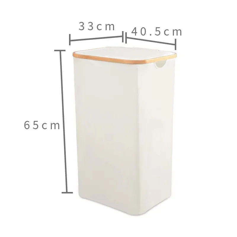  taille et dimensions Panier à linge grande capacité blanc