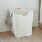 Panier à linge sale beige