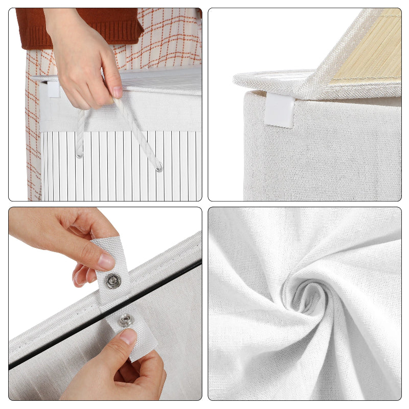  modèle assemblage panier à linge double 