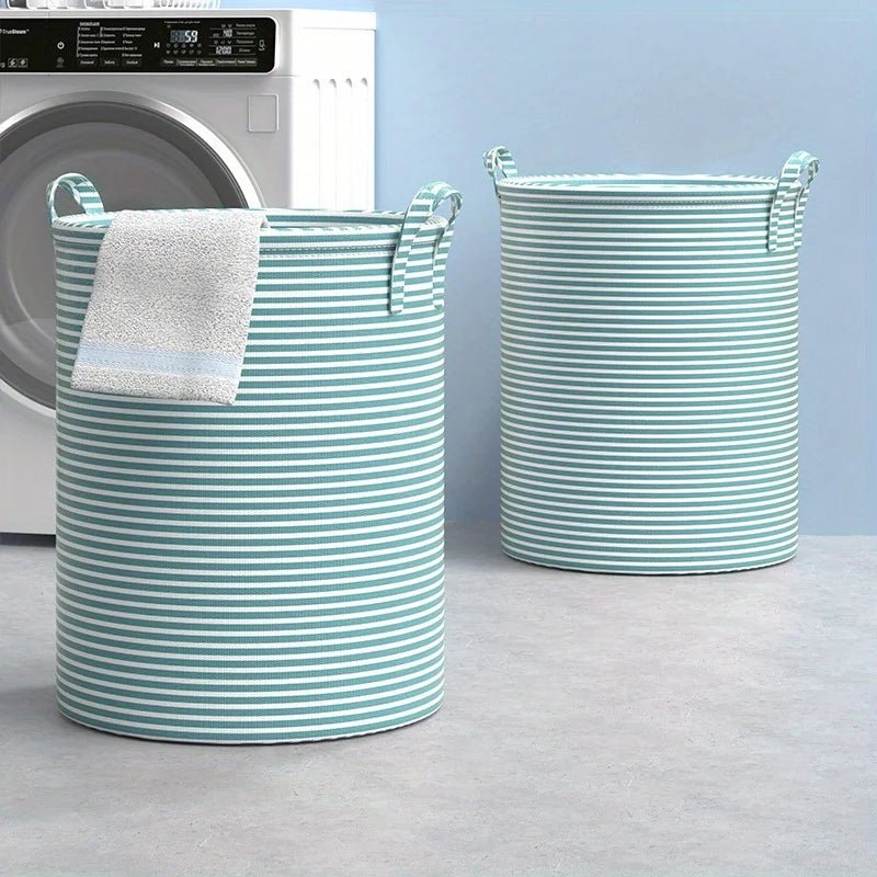 Panier à linge grande capacité vert