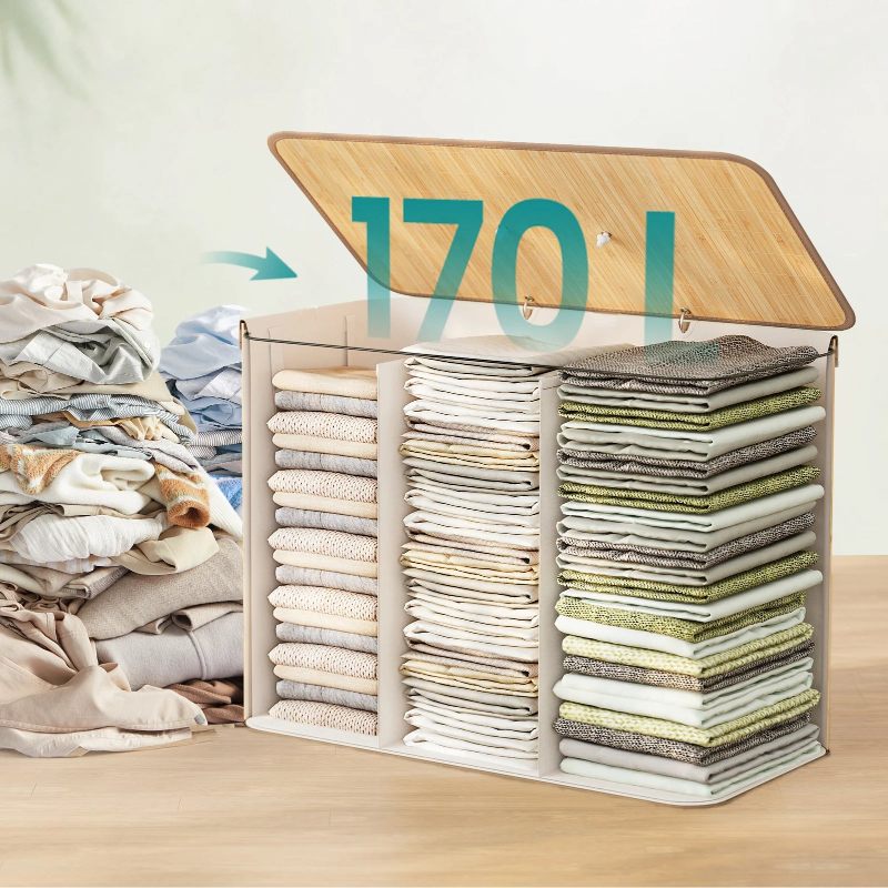 intérieure panier à linge 3 compartiments 170