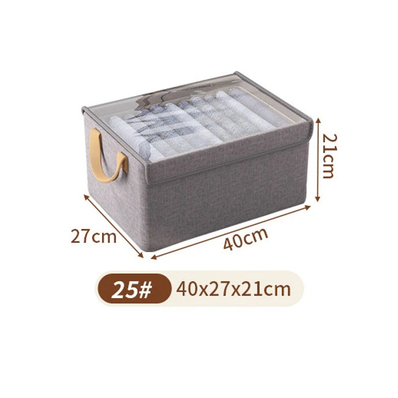 moyen-panier à linge gris dans meuble