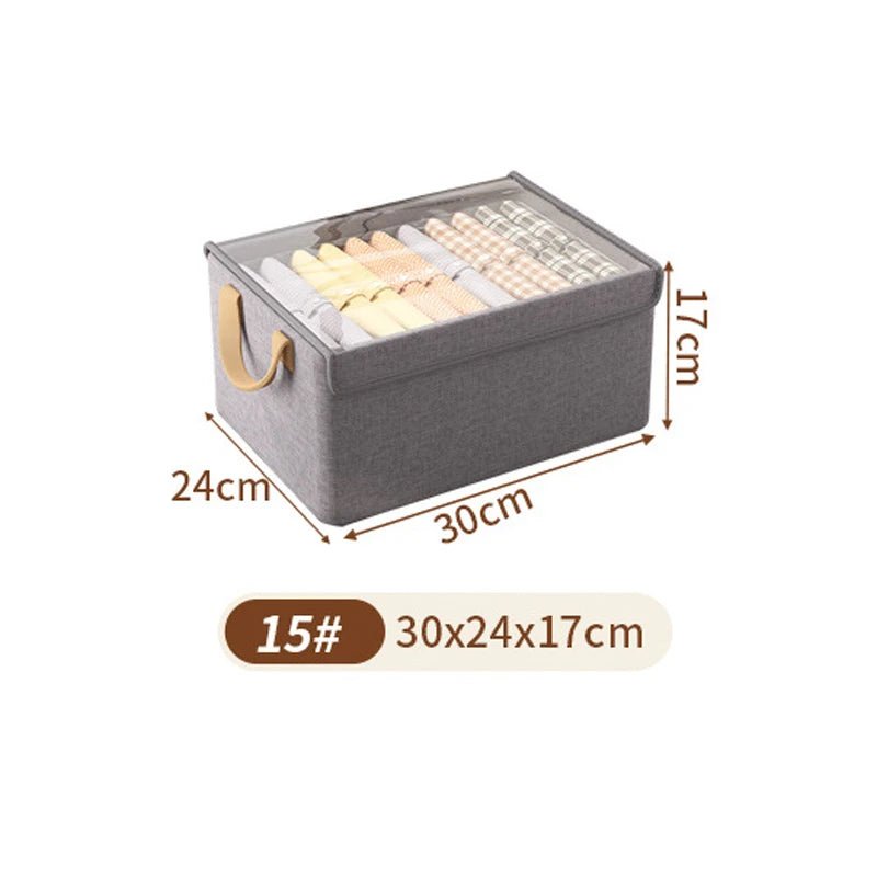 moyen panier à linge dans meubles gris