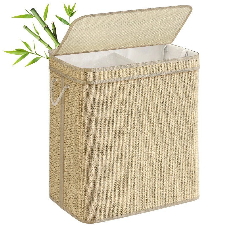 Panier à linge en bois 130L en entier 