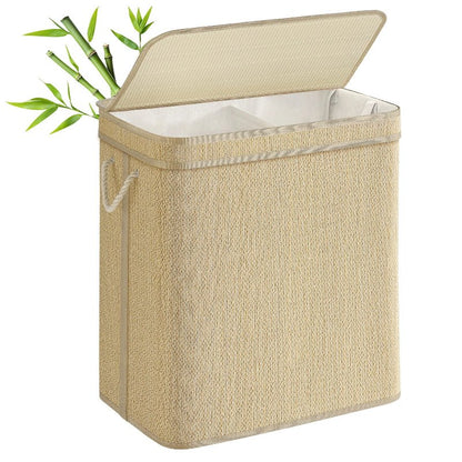 Panier à linge en bois 130L en entier 