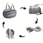 panier-a-linge-pliable grande capacité