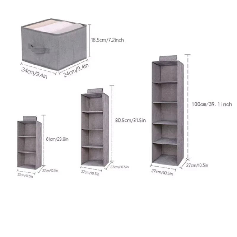 taille des panier à linge suspendu type tiroir