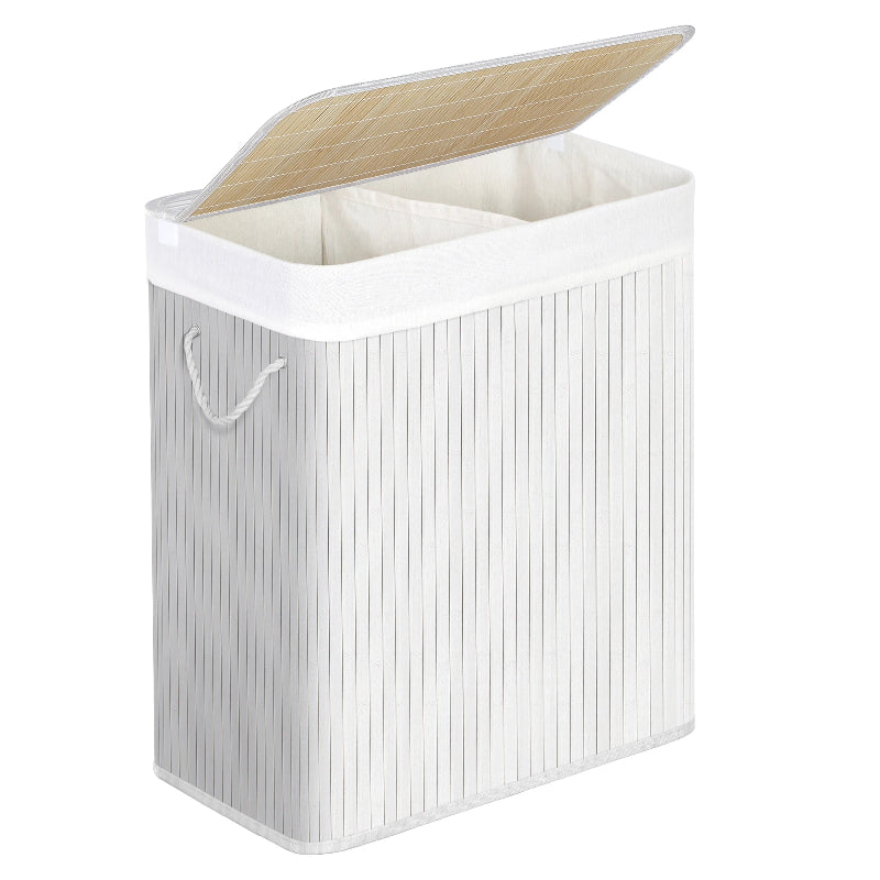 panier a linge double en entier 