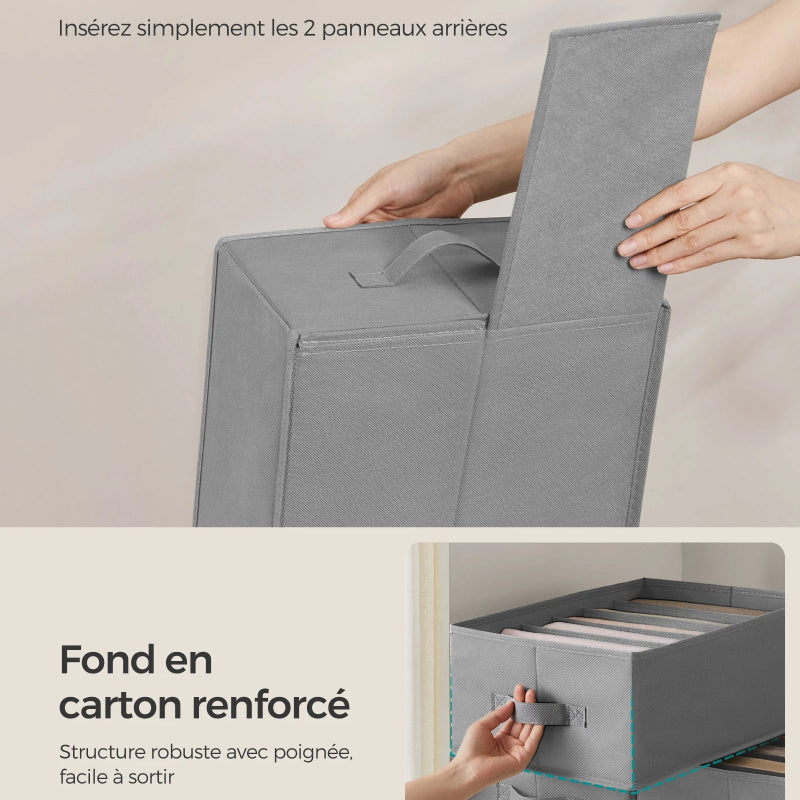 modèle assemblage du panier à linge 