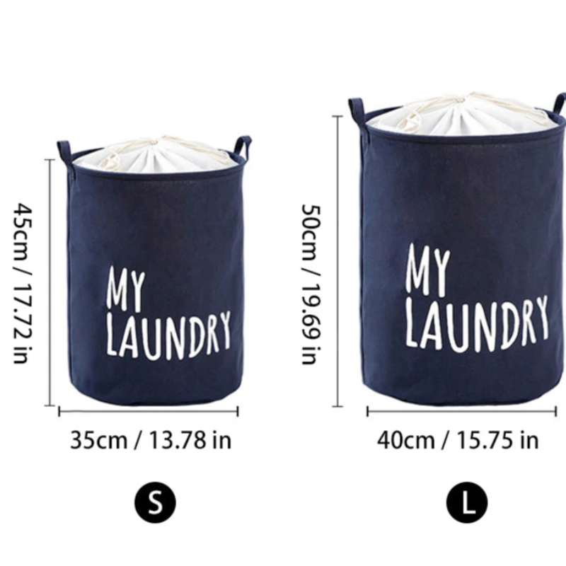 tailles et dimensions panier à linge rond 